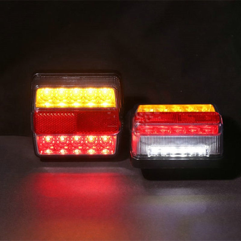 LED Tail Lights Stop Reverse Indicator Trailer Caravan Truck Boat 12V