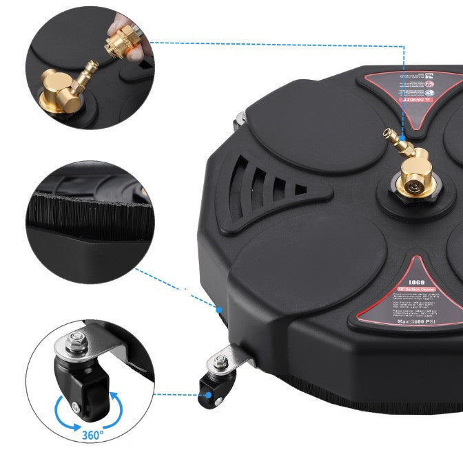 13" Surface Cleaner 2500PSI High Pressure Washer