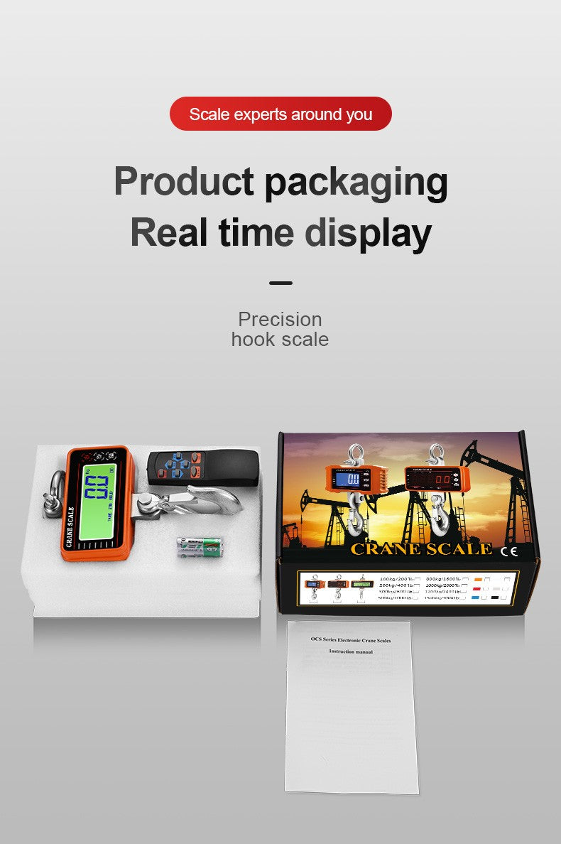 Digital Crane Scale 1500kg 3000lb