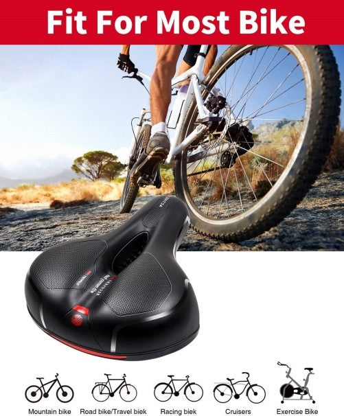 Big Wide Bum Bike Seat Bicycle Saddle