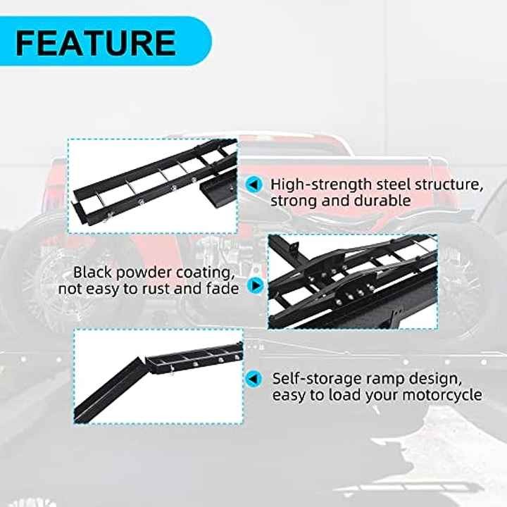 Motorbike Carrier With Ramp