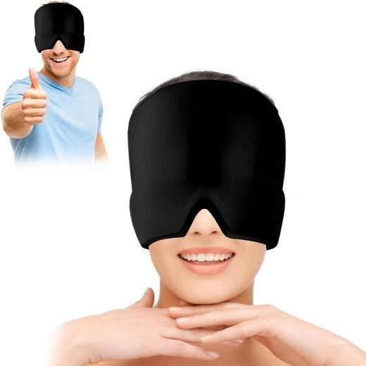 360° Migraine Relief Hat Ice Headache Wrap