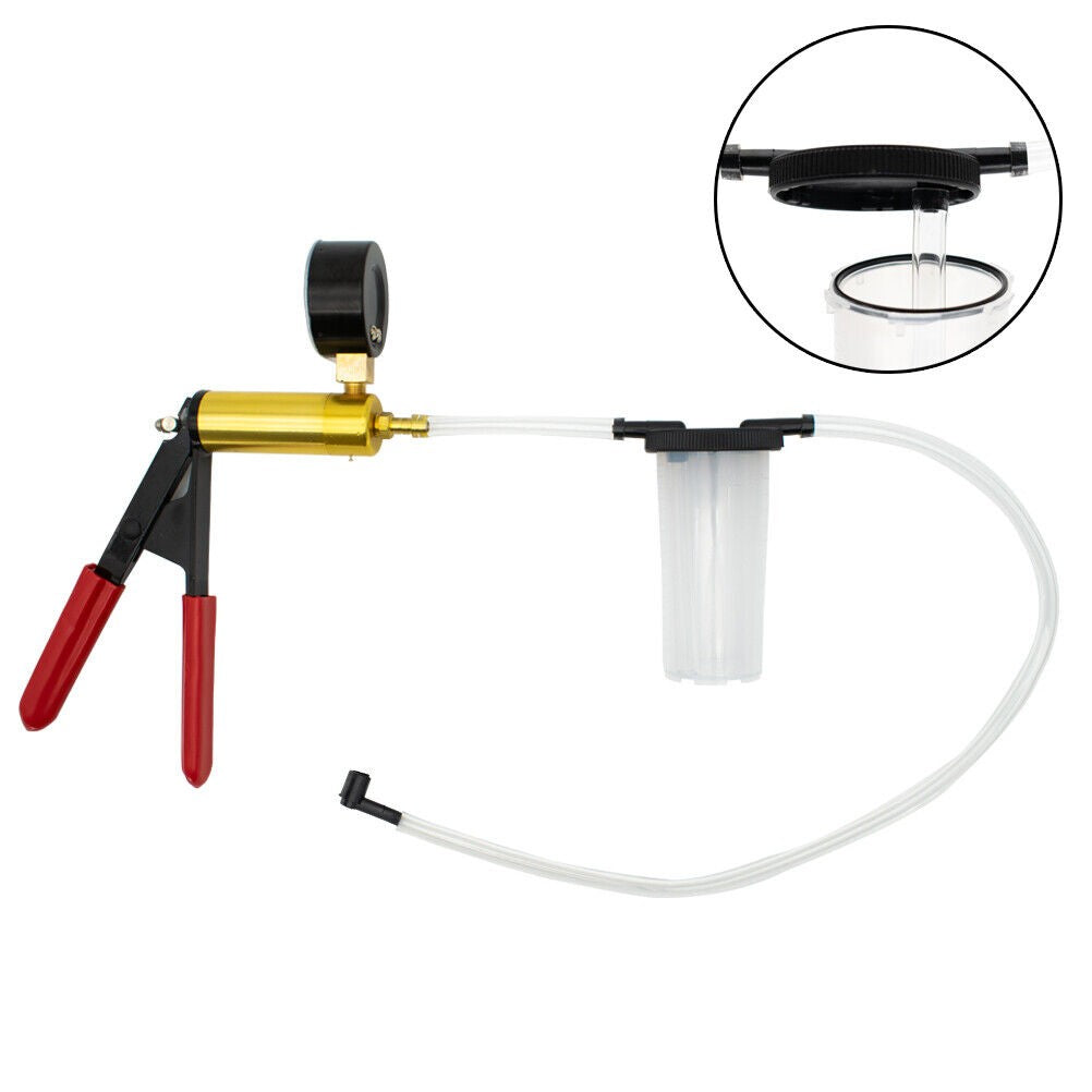Brake Vacuum Motorbike Pump Hand Bleeding Bleeder Tester