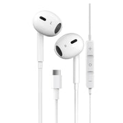 USB C Headphones Wired Earbuds Type-C Earphones with Mic Remote Control