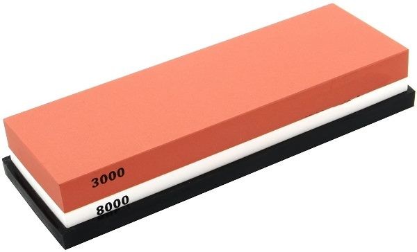 Dual Water Stone 3000/8000 Whetstone Knife Sharpener Sharpening Flattening 2PCS