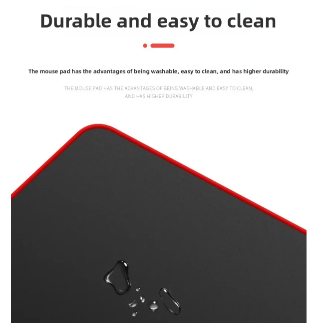 Gaming Mouse Pad Computer Mousepad Waterproof Anti-slip Mat Mouse Pad 30cm*25cm