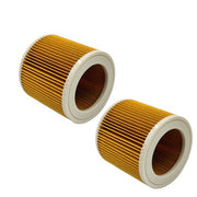 2PCS Cartridge Filter fits Karcher WD WD2 WD3 Series