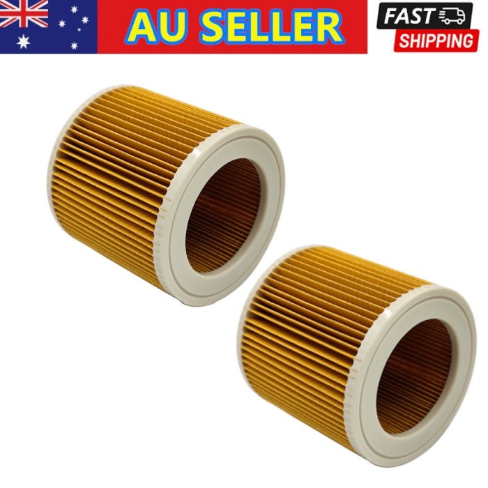 2PCS Cartridge Filter fits Karcher WD WD2 WD3 Series