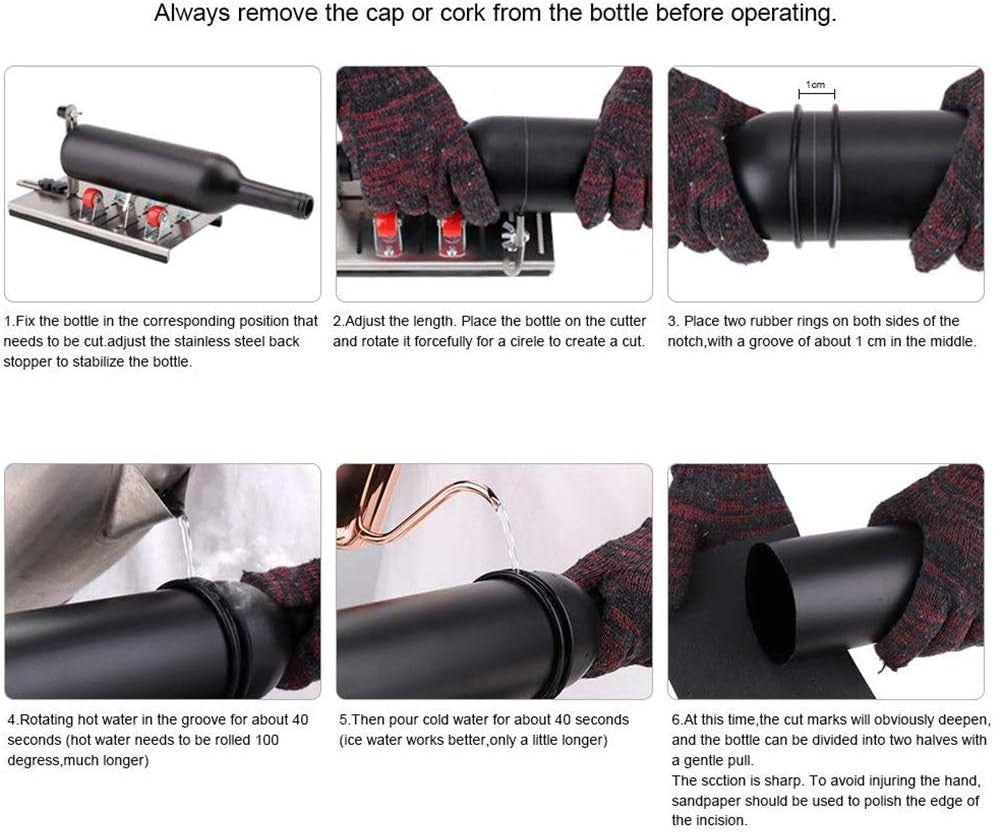 Glass Bottle Cutter Set