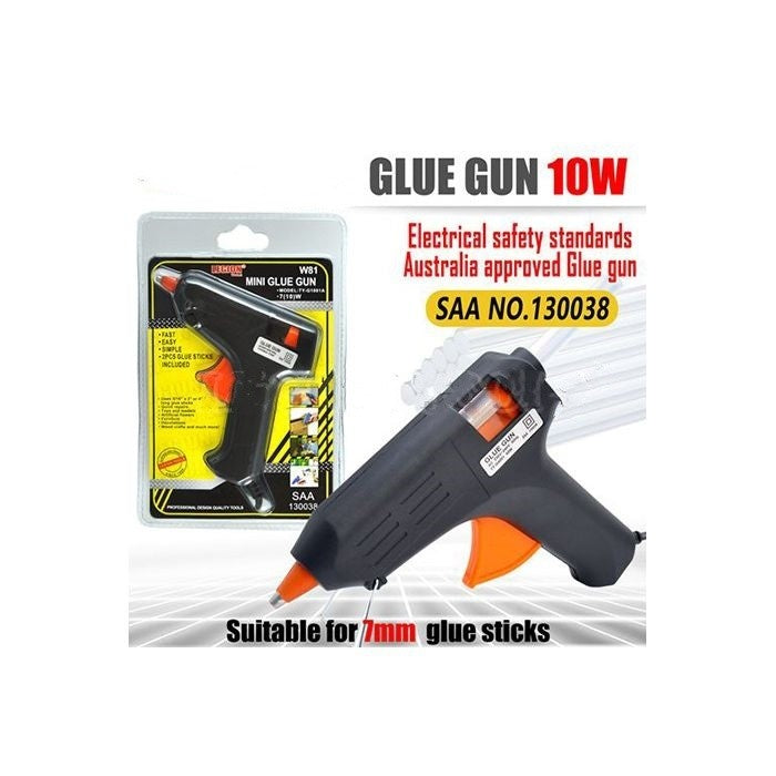 Electric Hot Melt Glue Gun 10W Trigger Craft DIY Hobby Repair (no Glue sticks)