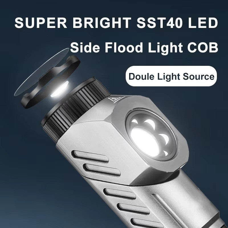 3000LM LED Work Light Torch Flashlight Spotlight Floodlight Magnetic Rotating