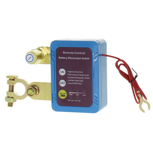 240A 12V Remote Battery Disconnect Switch