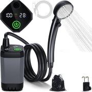 6000mAh Rechargeable Camping Shower with Shower Head