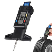 Tyre Tread Depth Gauge Portable Tread Depth Tester with Large Screen Display
