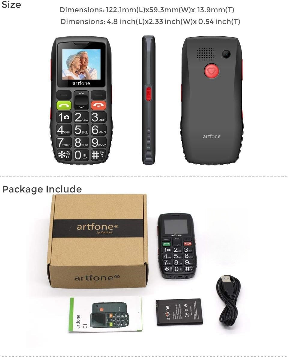 4G Big Button Senior Mobile Phone for Elderly