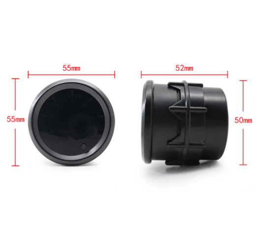 52mm Tinted 7 Turbo Boost Gauge 7 Color LED Display