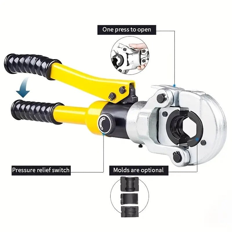 Hydraulic Pipe Crimping Tool Set