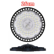 26CM 216W UFO LED High Bay Light Warehouse Industrial Shed Factory Lamp