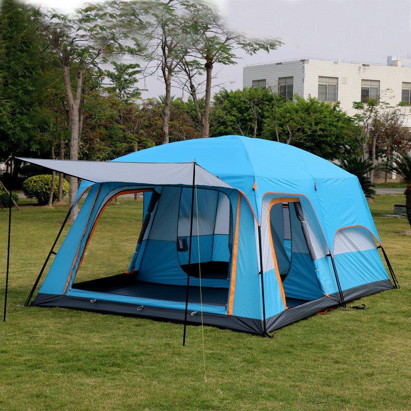 Camping Tent for 6-10 Persons with Carrying Bag Tent Portable Sun Protection