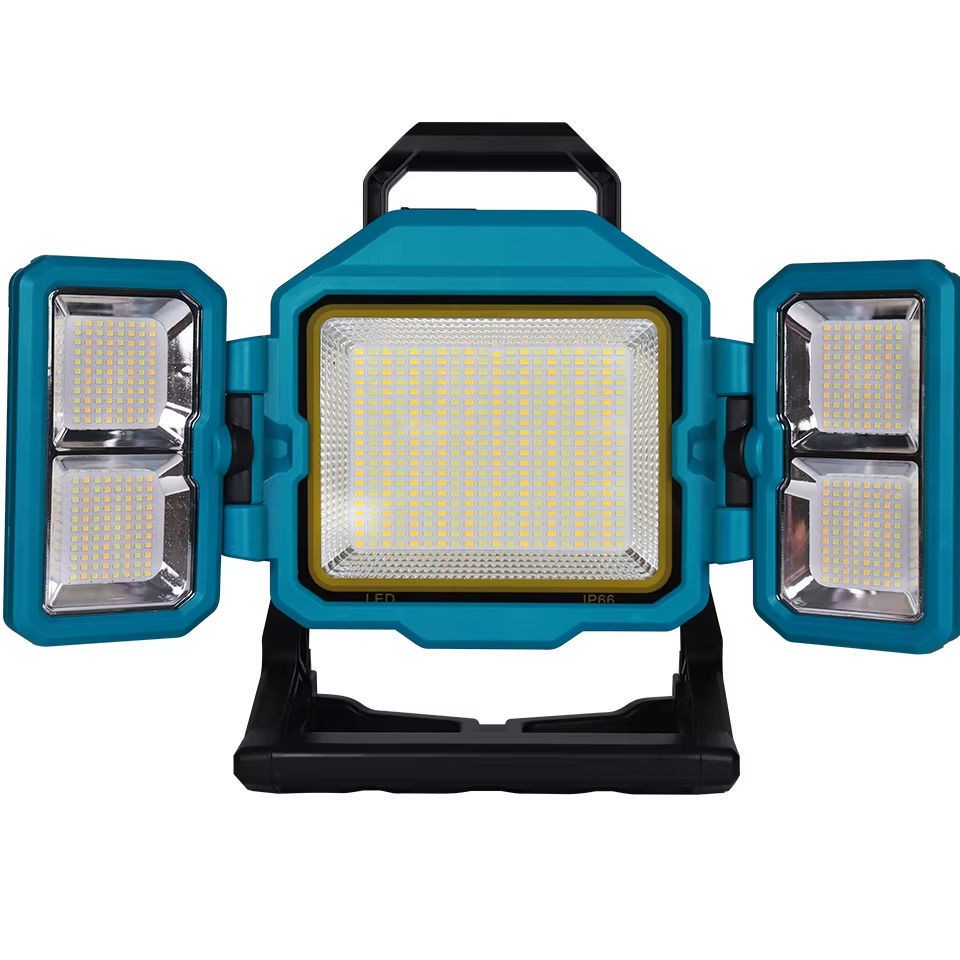 88W Solar Rechargeable Work Light 52000Lumen Foldable LED Work Lights w/ 3 Modes