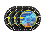 3pcs 4.5'' Metal Cutting Blade Steel Stone Marble Iron Aluminum Concrete Cutting
