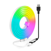5M RGB Neon LED Strip Lights USB Music Sync