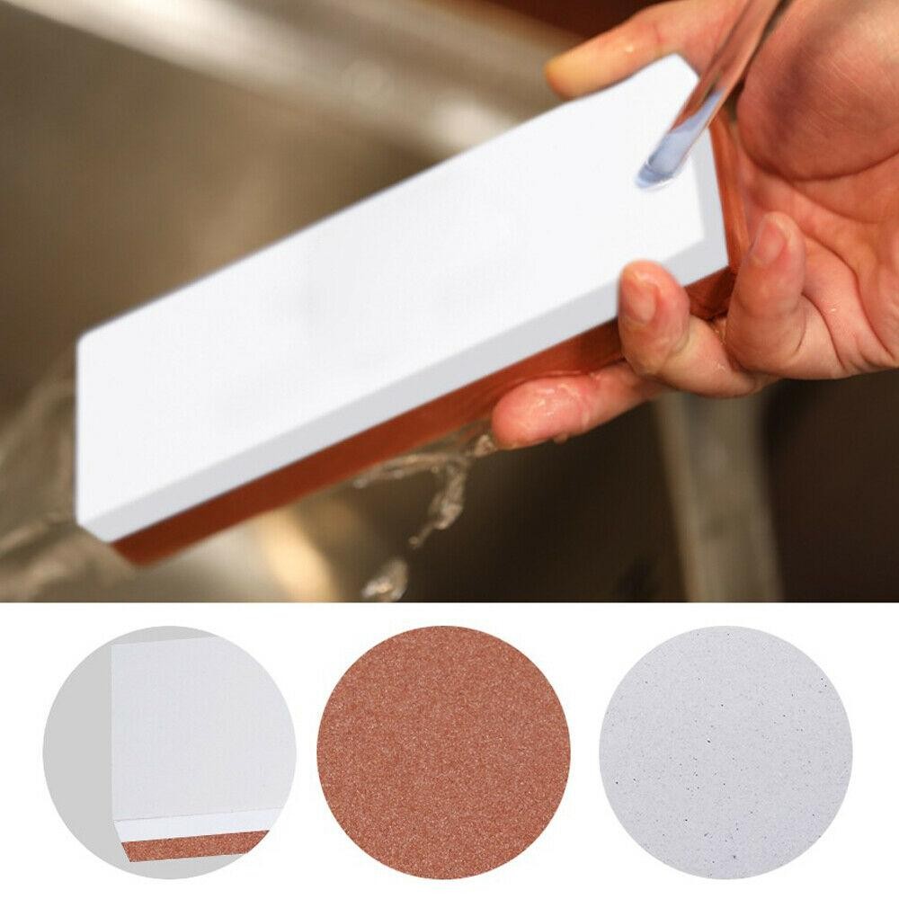 Dual Water Stone 3000/8000 Whetstone Knife Sharpener Sharpening Flattening 2PCS