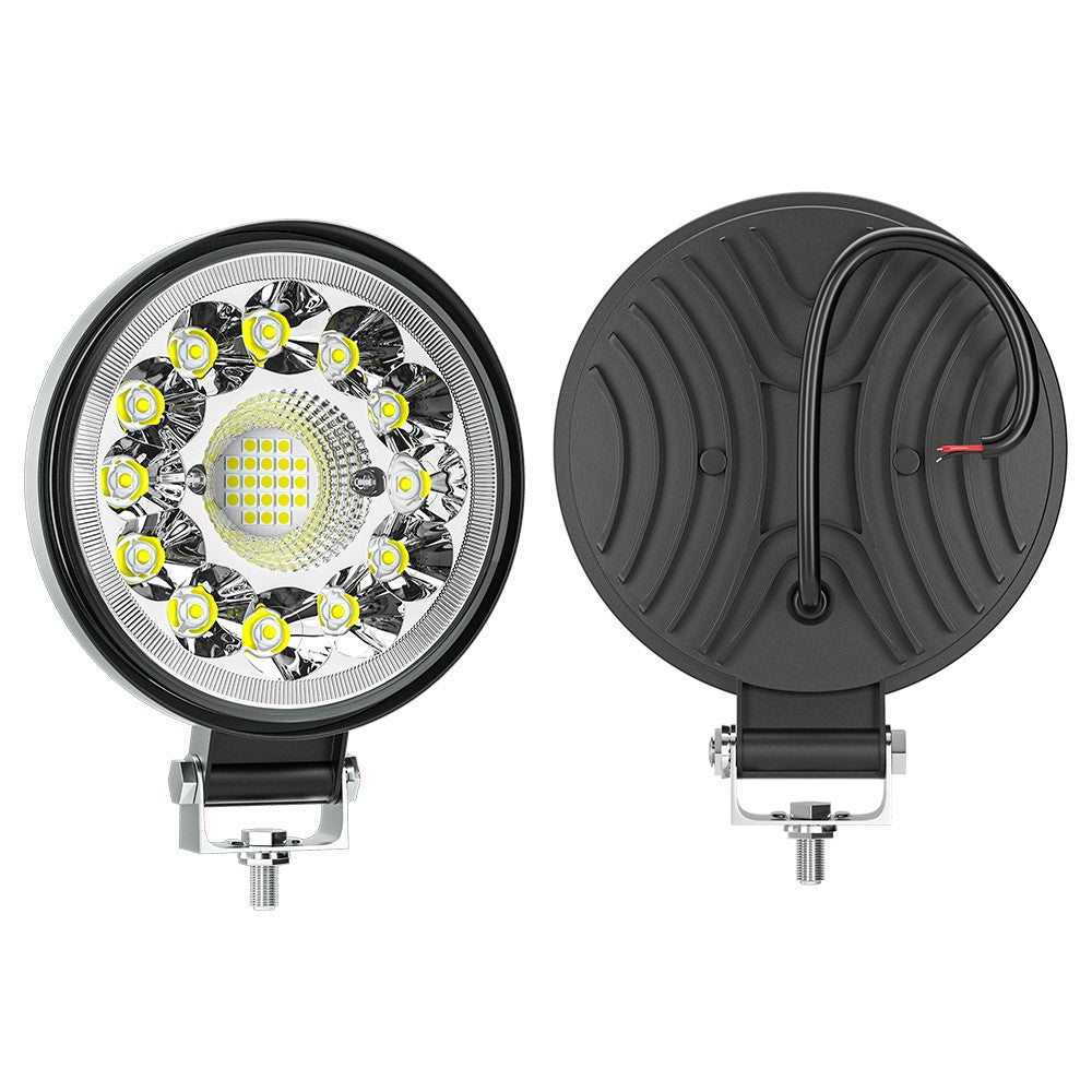 4 Inch LED Light Pods Spot Work Lights Round Off Road Driving Light Bar 2Pcs