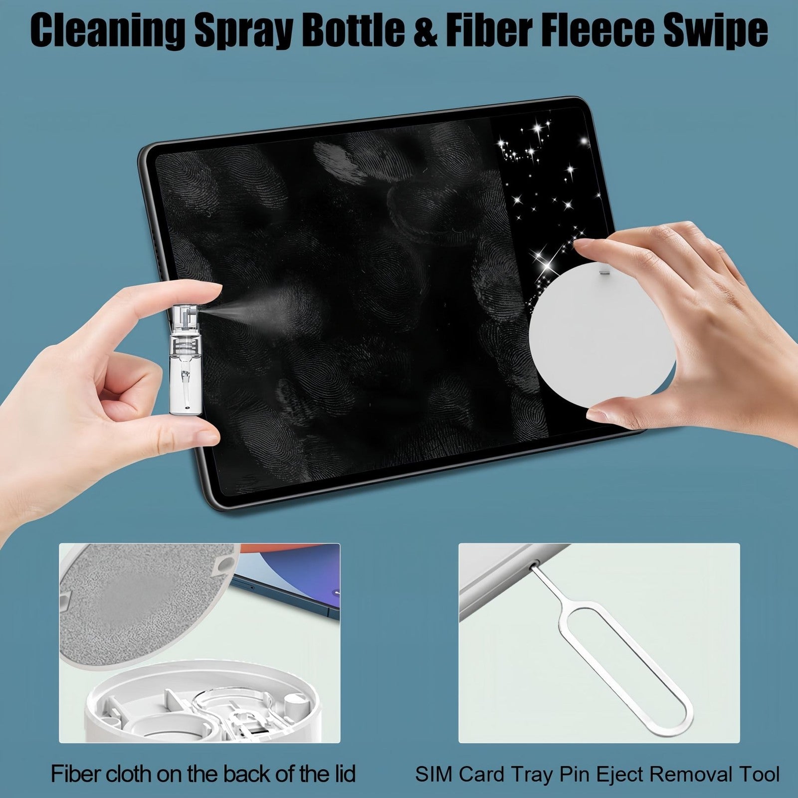 20 in 1 Multifunctional Cleaner Kit for Keyboard Earbuds Camera Cellphones