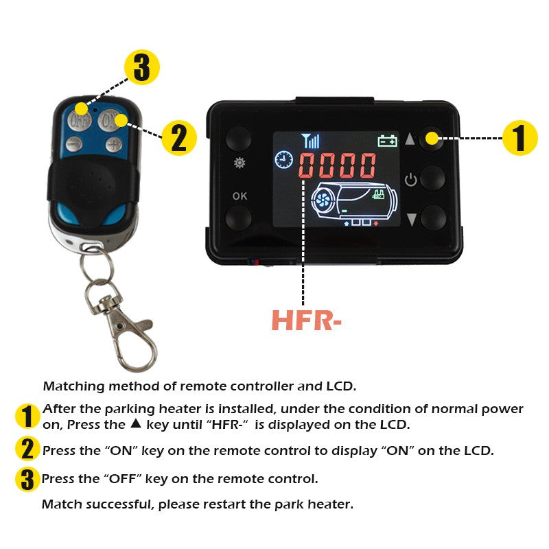 12V 24V 2KW Diesel Air Heater
