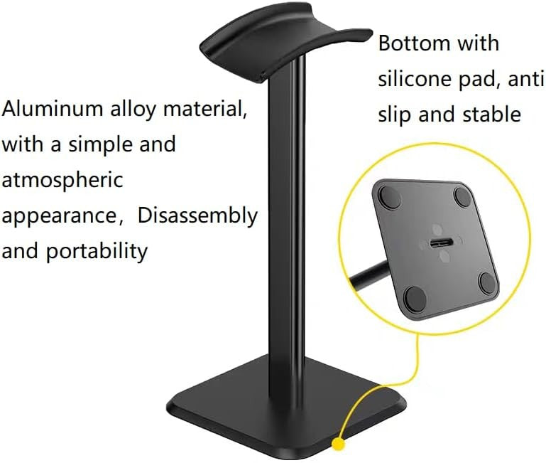 Portable Earphone Headset Hanger Headphone Stand