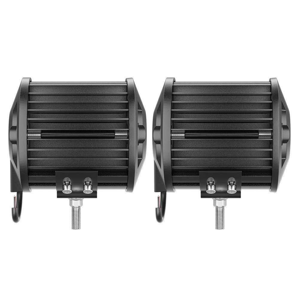 Pair 3Inch Led Work Light Bar Spot Flood Offroad Driving 4Wd 4X4 Reverse