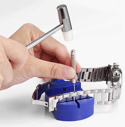 147Pcs Watch Repair Tool Kit Watchmaker Back Case Opener Link Spring Bar Remover