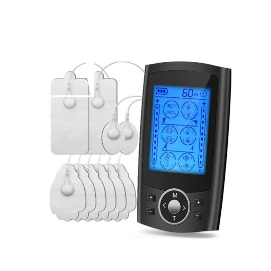 TENS Massager Machine with 24 Massage Modes & 10 Pads