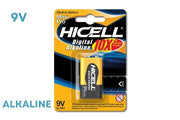 Hicell Batteries 9V Alkaline Digital Battery 1pk