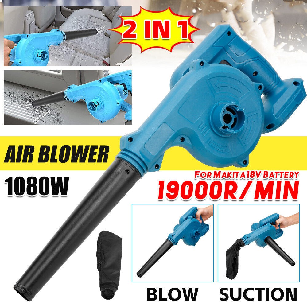 For Makita 18V Battery Cordless Leaf Blower