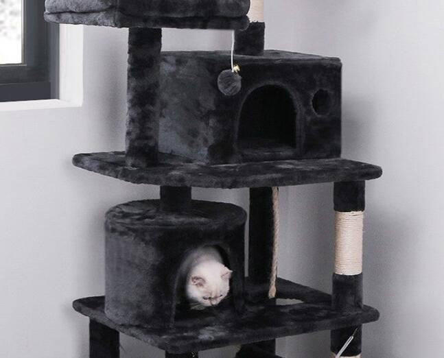 145CM Cat Tree Tower Scratching Post Scratcher