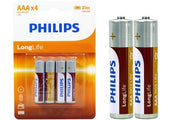 Philips Battery Zinc Carbon AAA (Pack of 4)