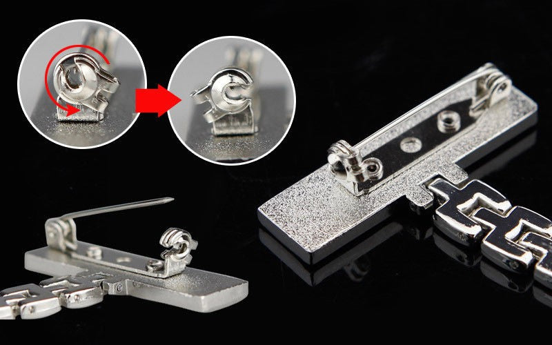 Nurse Watch Brooch Luminous Glow in Dark Pendant Pocket