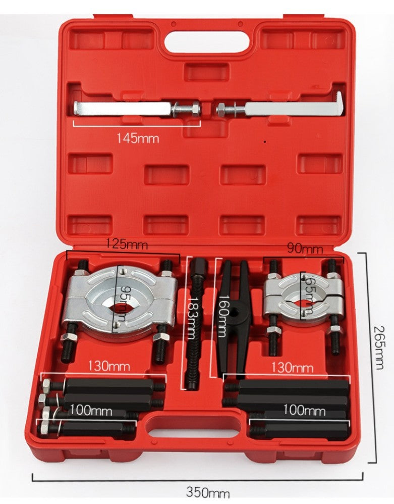 14PCS Bearing Splitter Gear Puller Fly Wheel Separator Set