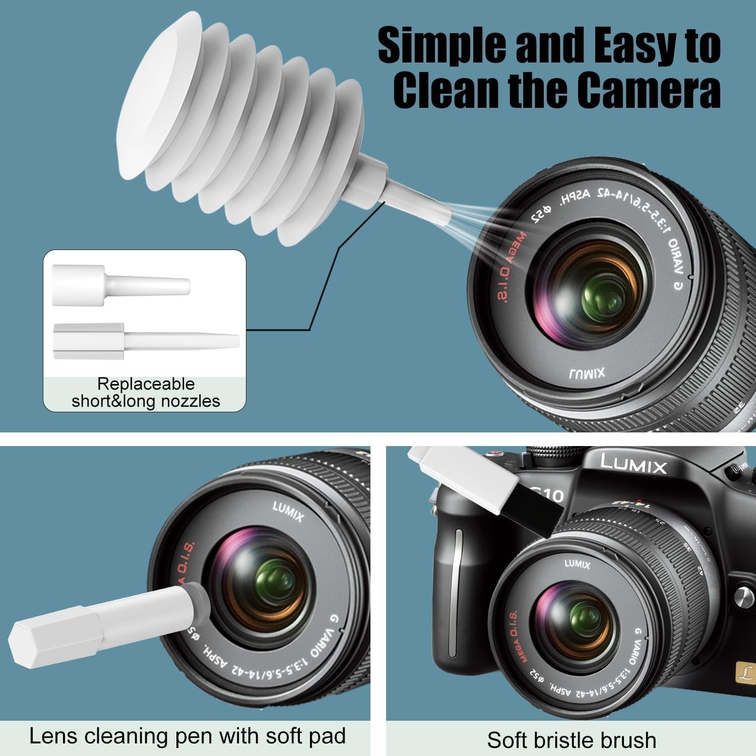 20 in 1 Multifunctional Cleaner Kit for Keyboard Earbuds Camera Cellphones