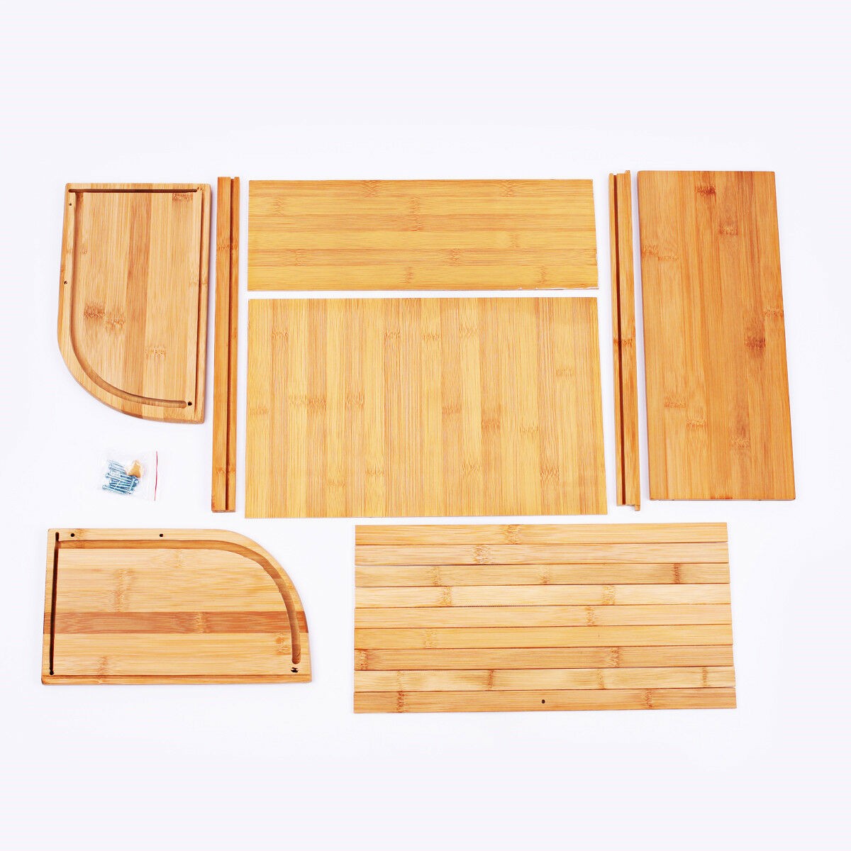 Bamboo Bread Bin Storage Box Loaf Container