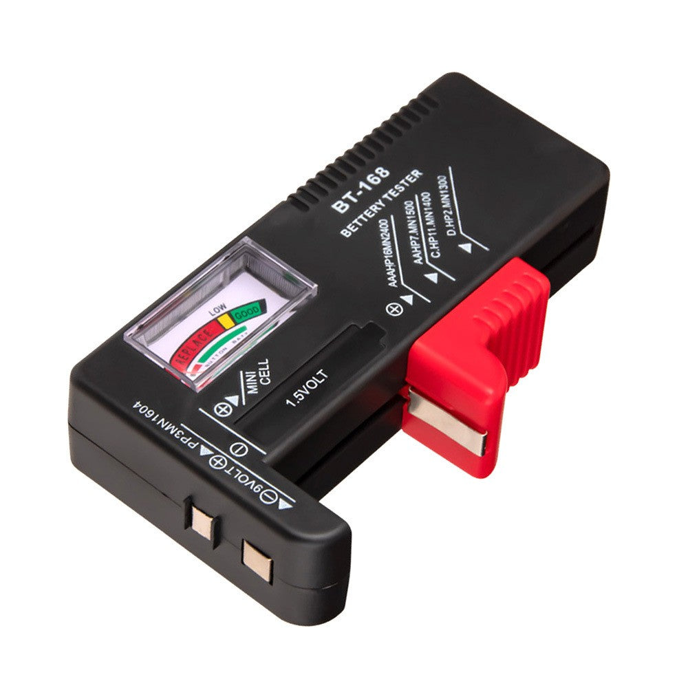 Universal LED Digital Battery Tester for AAA AA C D 9V 1.5V Button Cell