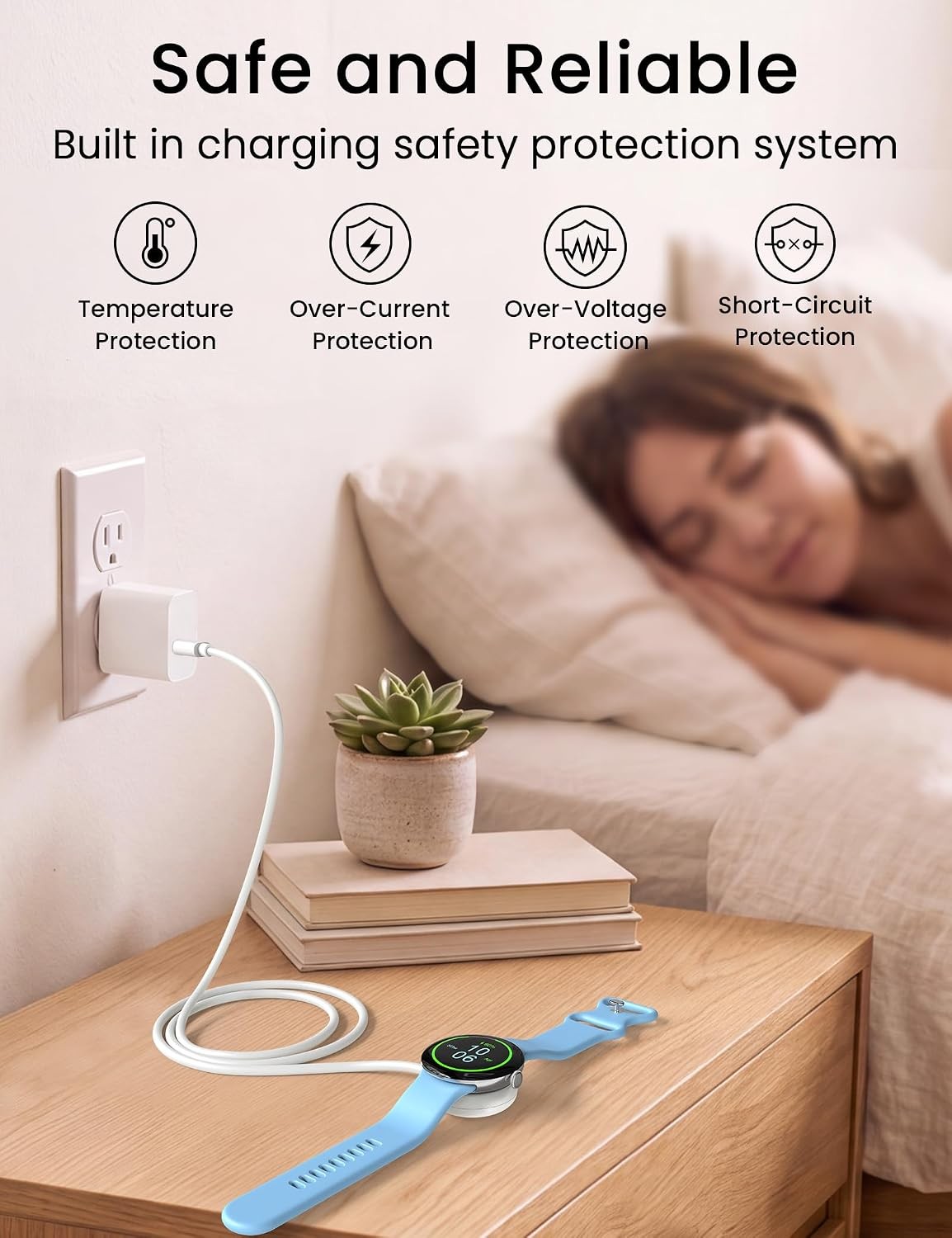 Magnetic USB Charging Cable for Apple Watch Fast Wireless Charger
