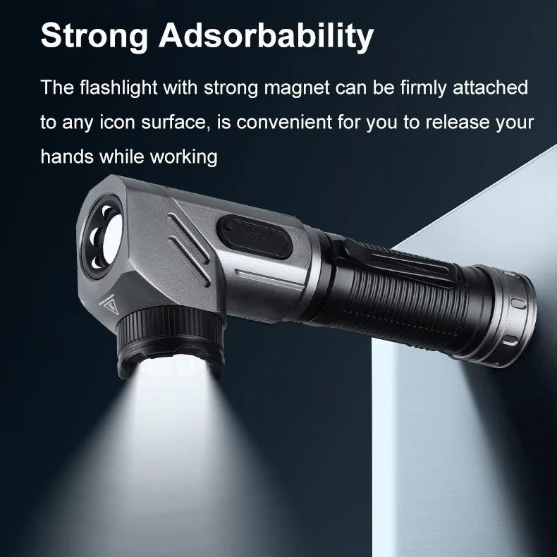 3000LM LED Work Light Torch Flashlight Spotlight Floodlight Magnetic Rotating