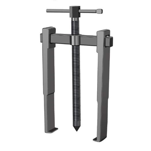 2 Claw Bearing Puller Versatile Handheld 4" Two-Jaw Puller Carbon Steel
