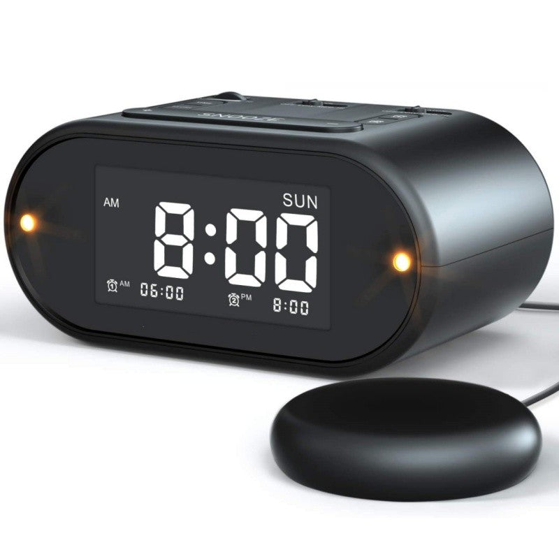Super Loud Alarm Clock with Bed Shaker