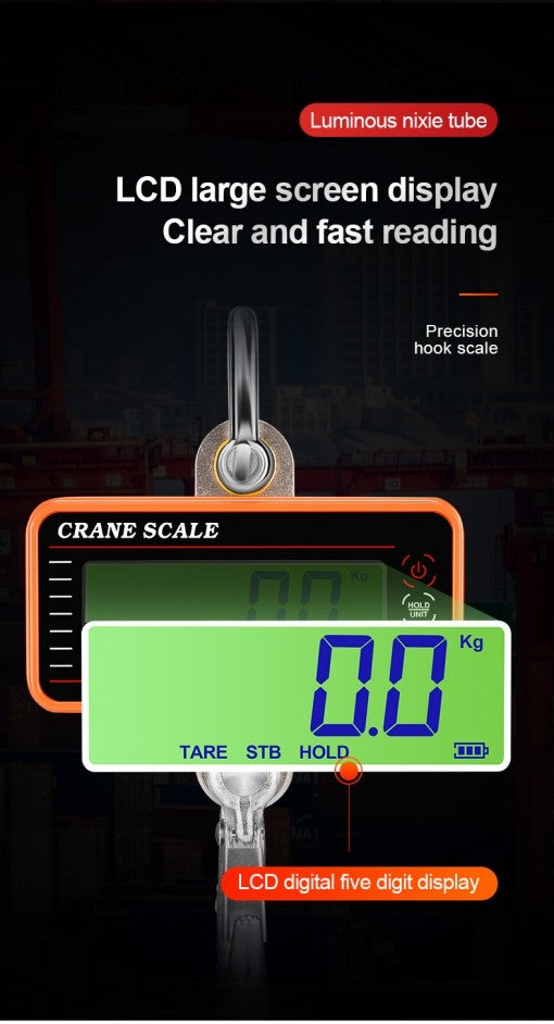Digital Crane Scale 1500kg 3000lb