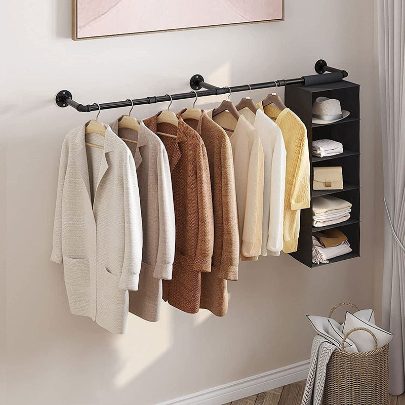 Industrial Pipe Clothes Rack