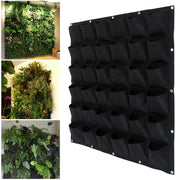 36 Pocket Planting Bag Garden Wall Hanging Planter Outdoor Vertical for Herb Pot